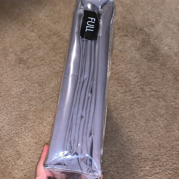 NIP Hotel Collection (from Macy's) - 400 Thread Count Full Sheet Set, Slate Gray - Picture 7 of 9